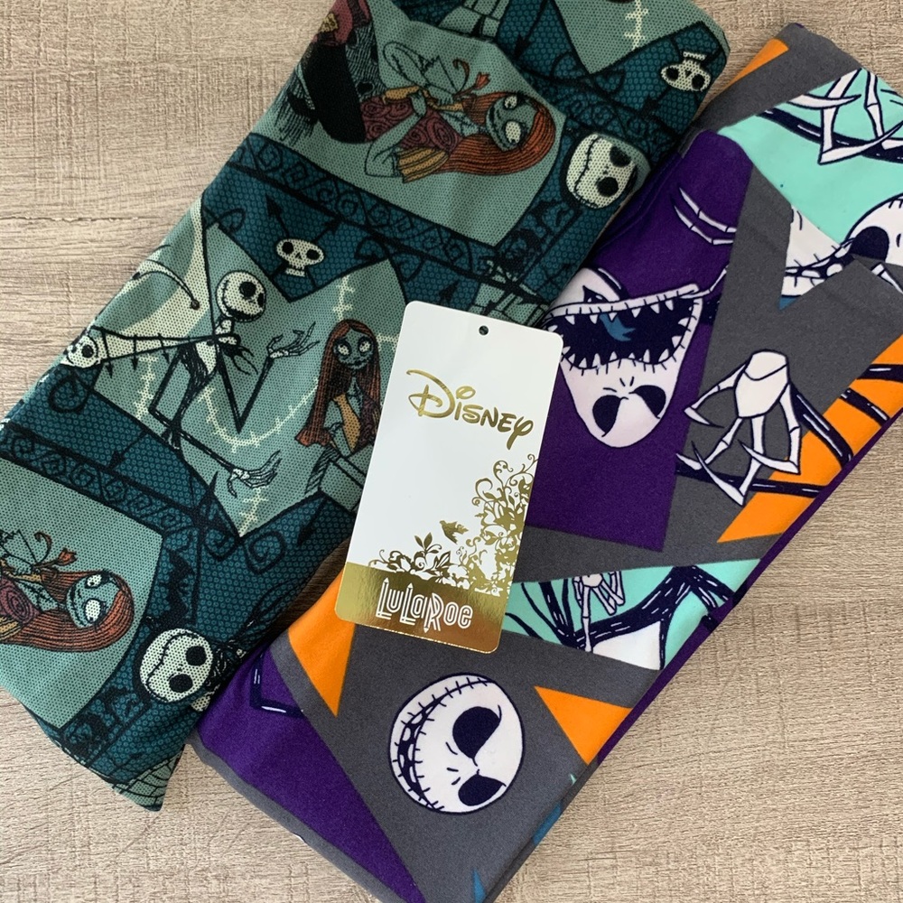 LuLaRoe Bundle Girls Disney Leggings - S/M